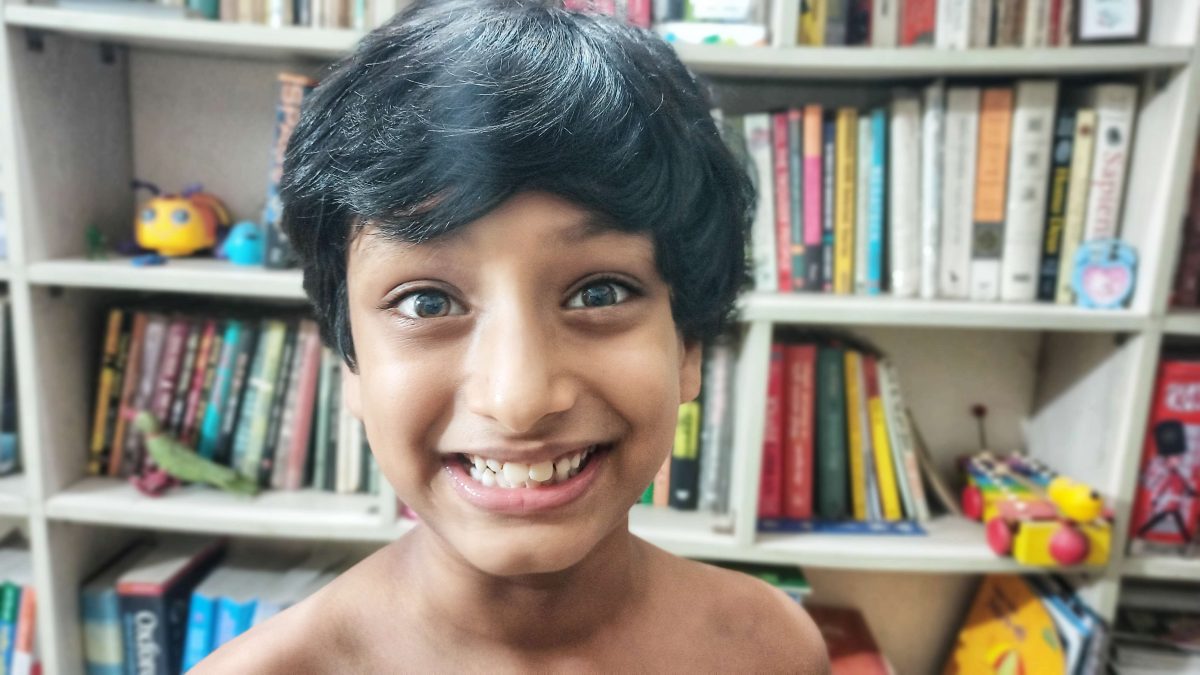 চুল কাটার আগের অবস্থা